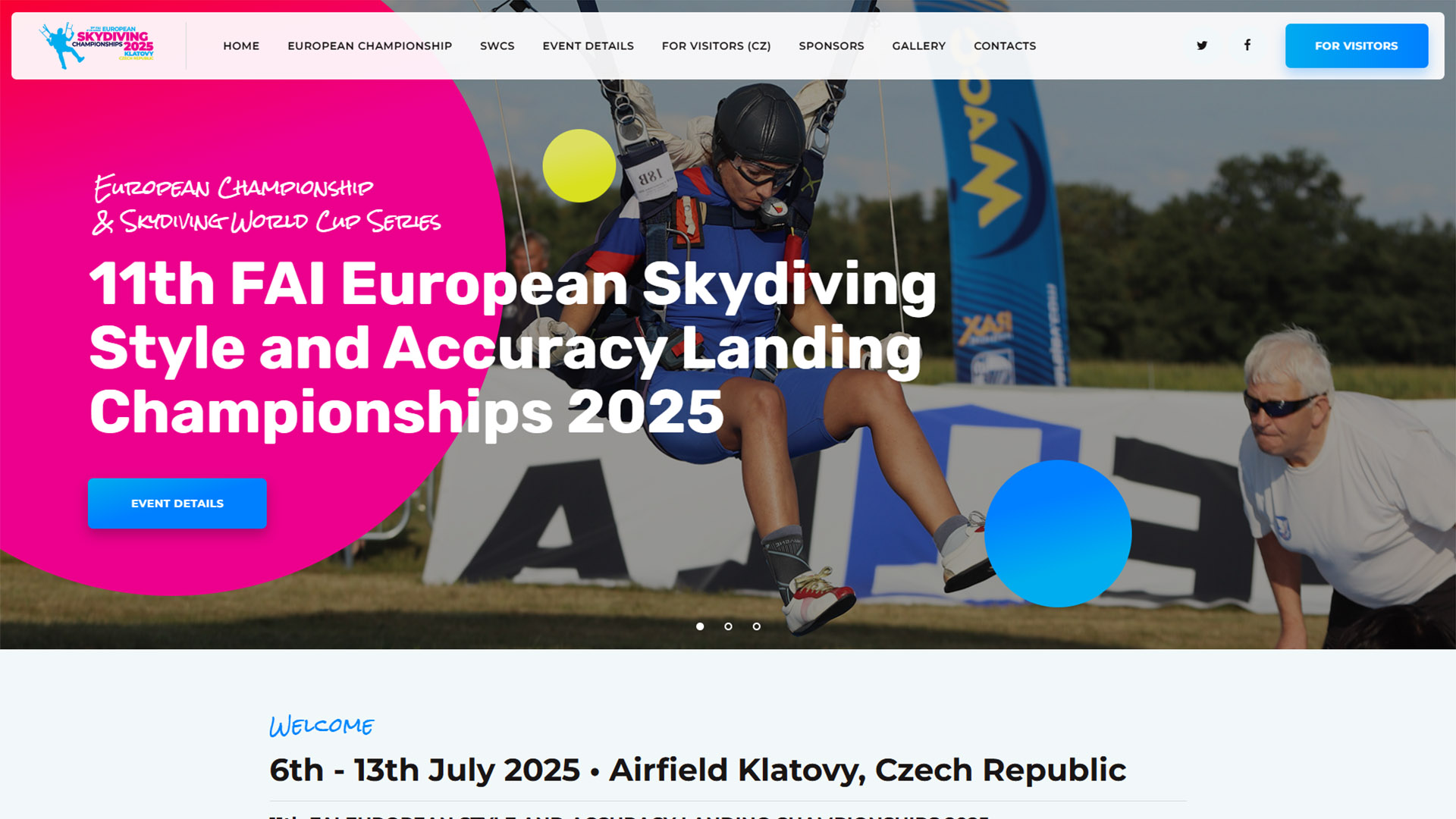 Case study: Skydiving World Cup
